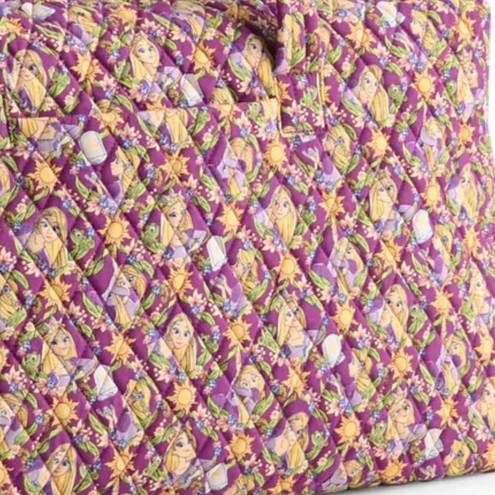 Vera Bradley Outlet Disney Rapunzel large travel duffel bag NWT - Picture 6 of 7